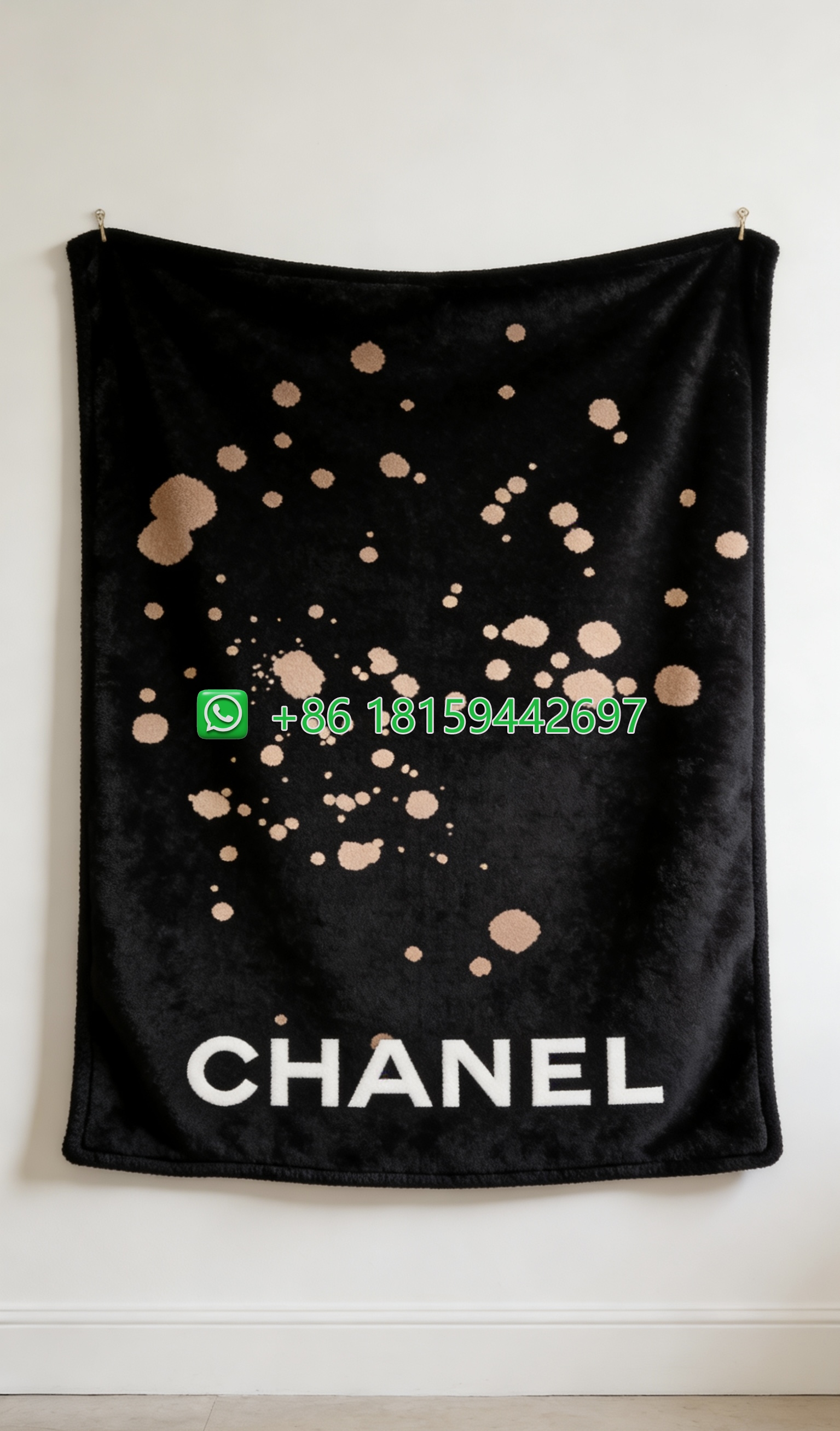 Chanel Throw Blankets
